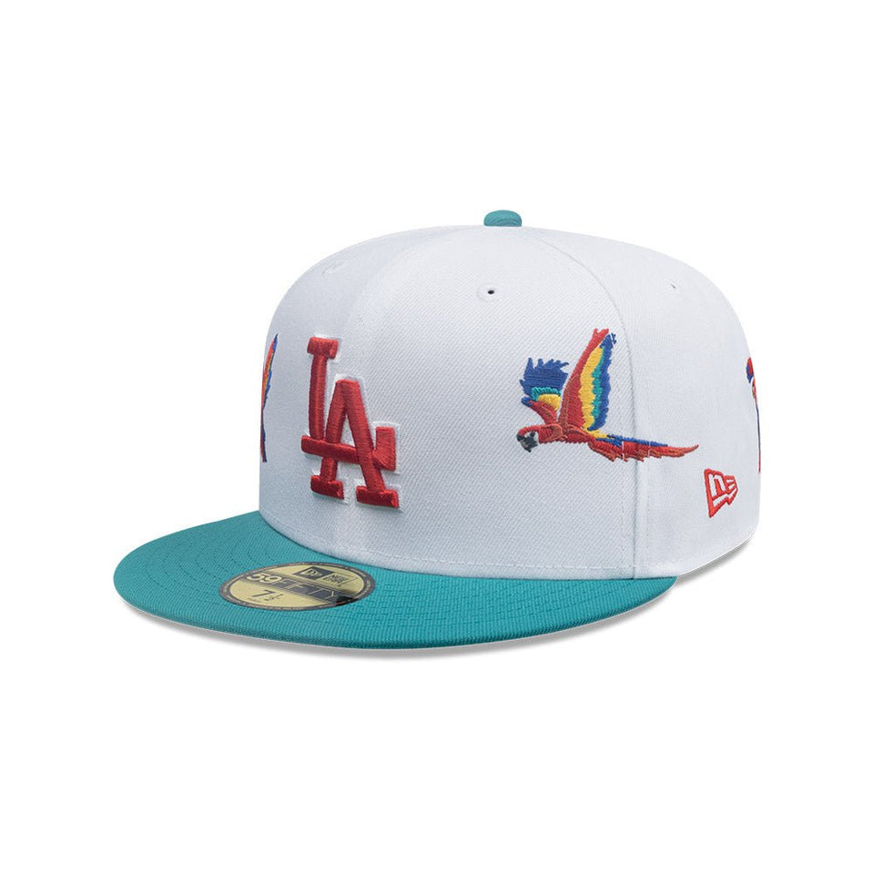 59FIFTY City Elements ホンジュラス ロサンゼルス・ドジャース ホワイト グリーンバイザー - 14751991 - 700 | NEW ERA ニューエラ公式オンラインストア