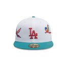 59FIFTY City Elements ホンジュラス ロサンゼルス・ドジャース ホワイト グリーンバイザー - 14751991 - 700 | NEW ERA ニューエラ公式オンラインストア