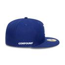 59FIFTY Compound x MLB 2025 ロサンゼルス・ドジャース ブルー - 14490372 - 700 | NEW ERA ニューエラ公式オンラインストア