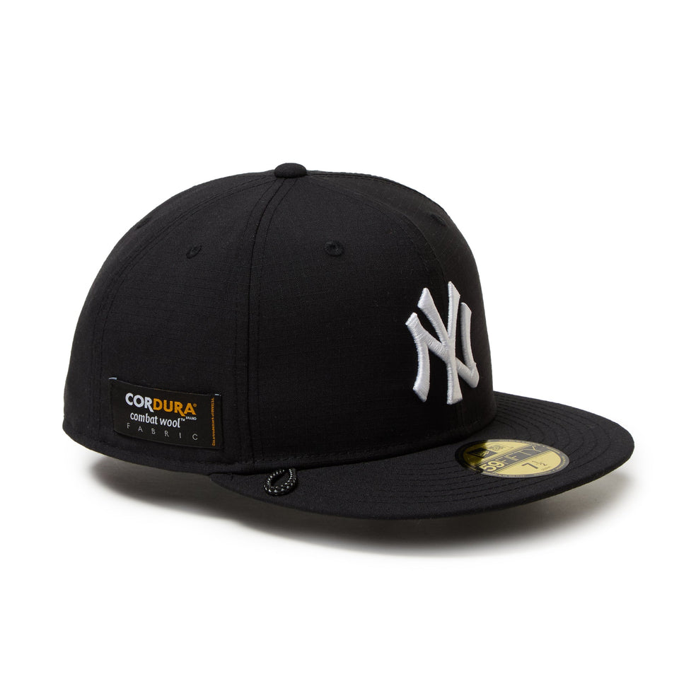 59FIFTY CORDURA Combat Wool ニューヨーク・ヤンキース ブラック | アウトドア - 14668986 - 700 | NEW ERA ニューエラ公式オンラインストア