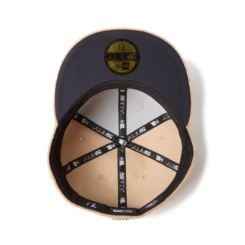 COCOドジャース 59FIFTY ツートン コーデュロイ 71/2 MLB ロサンゼルス·ドジャース／NewEra コーデュロイ 59Fifty – EURO