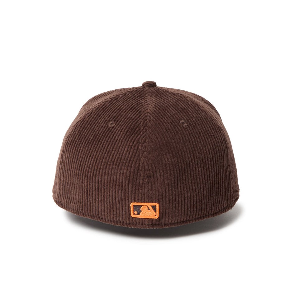 59FIFTY Corduroy コーデュロイ デトロイト・タイガース ダークブラウン - 14668156 - 700 | NEW ERA ニューエラ公式オンラインストア