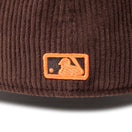 59FIFTY Corduroy コーデュロイ デトロイト・タイガース ダークブラウン - 14668156 - 700 | NEW ERA ニューエラ公式オンラインストア