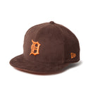 59FIFTY Corduroy コーデュロイ デトロイト・タイガース ダークブラウン - 14668156 - 700 | NEW ERA ニューエラ公式オンラインストア