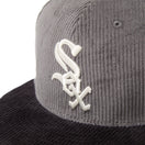 59FIFTY Corduroy コーデュロイ シカゴ・ホワイトソックス グレー ブラックバイザー - 14668157 - 700 | NEW ERA ニューエラ公式オンラインストア