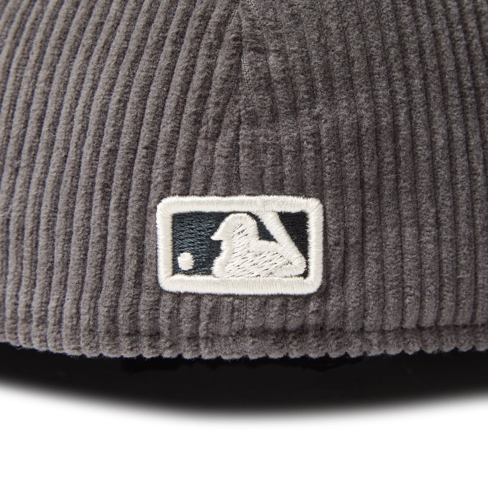 59FIFTY Corduroy コーデュロイ シカゴ・ホワイトソックス グレー ブラックバイザー - 14668157 - 700 | NEW ERA ニューエラ公式オンラインストア
