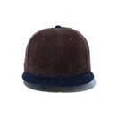 59FIFTY Corduroy 2 - Tone ネイビー/ダークブラウン - 14395948 - 700 | NEW ERA ニューエラ公式オンラインストア