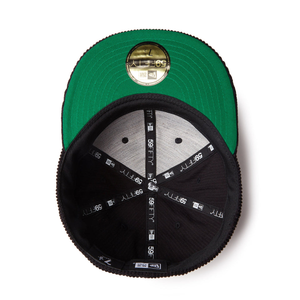 59FIFTY Corduroy コーデュロイ new era EST MCMXX ブラック 59FIFTY Corduroy コーデュロイ new era EST MCMXX ブラック