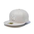 59FIFTY Cotton Flax サンディエゴ・パドレス ライトグレー - 14379039-700 | NEW ERA ニューエラ公式オンラインストア