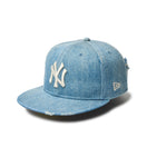 59FIFTY Damaged Denim ニューヨーク・ヤンキース ウォッシュドデニム - 14388855 - 700 | NEW ERA ニューエラ公式オンラインストア