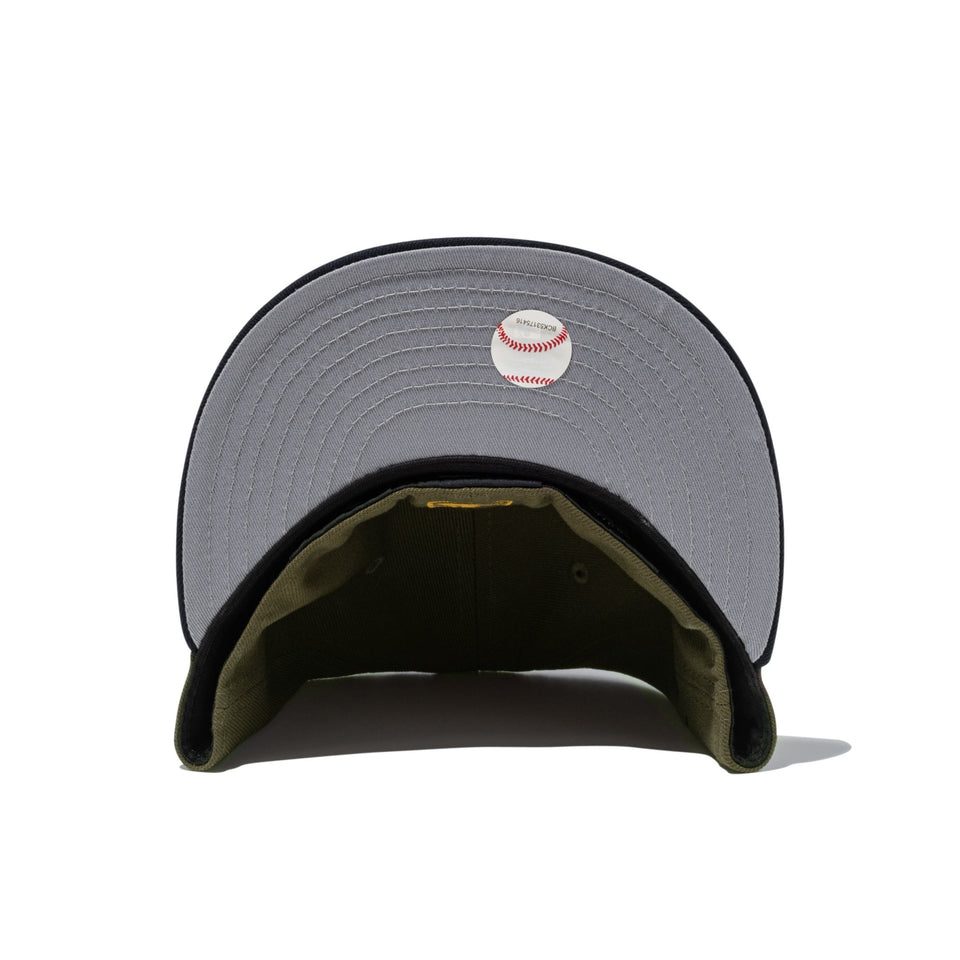 59FIFTY Deep Forest サンディエゴ・パドレス モス ネイビーバイザー - 14746779 - 700 | NEW ERA ニューエラ公式オンラインストア