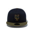 59FIFTY Deep Forest ニューヨーク・メッツ ネイビー モスバイザー - 14746781 - 700 | NEW ERA ニューエラ公式オンラインストア