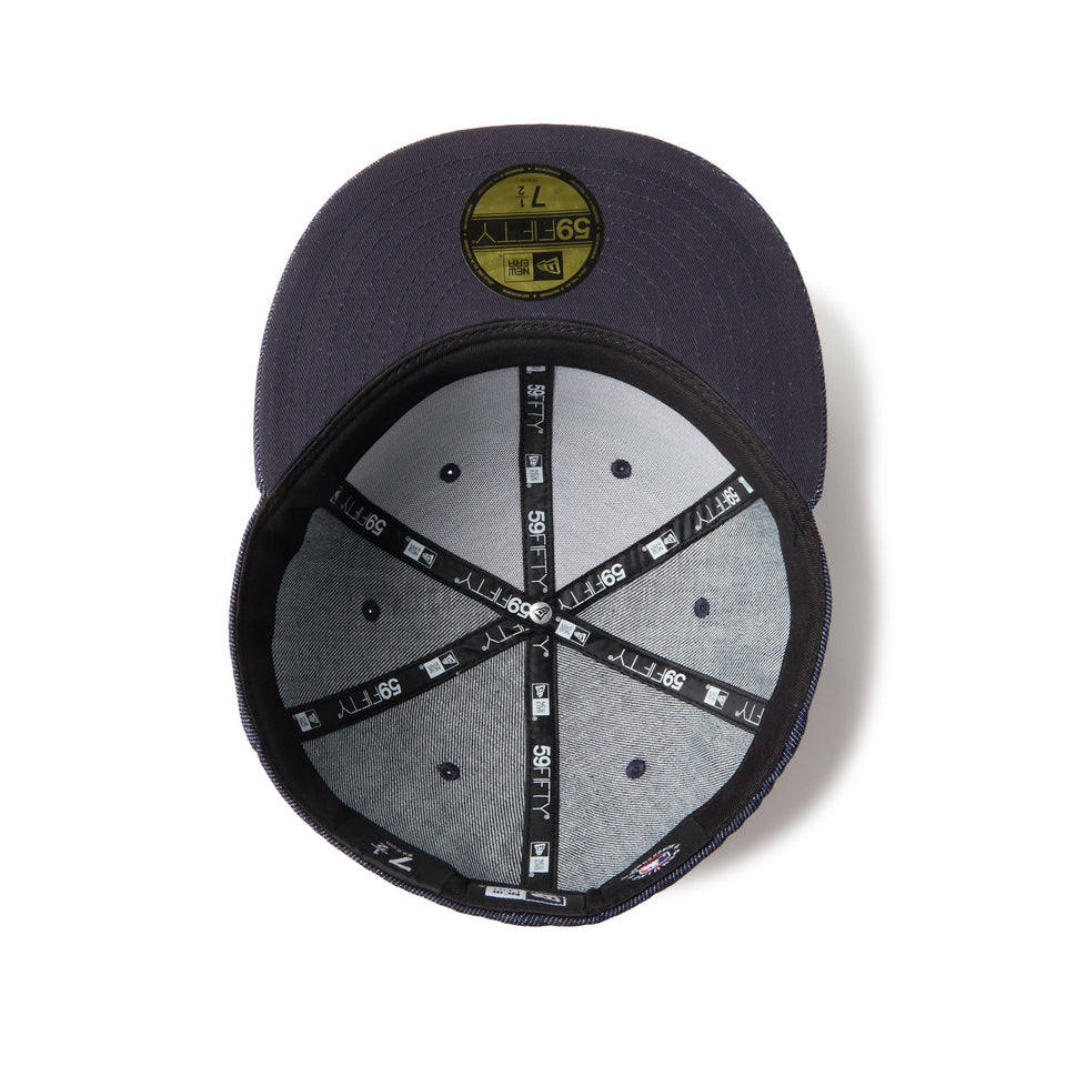 59FIFTY Denim ニューヨーク・ヤンキース インディゴデニム - 14668180 - 700 | NEW ERA ニューエラ公式オンラインストア
