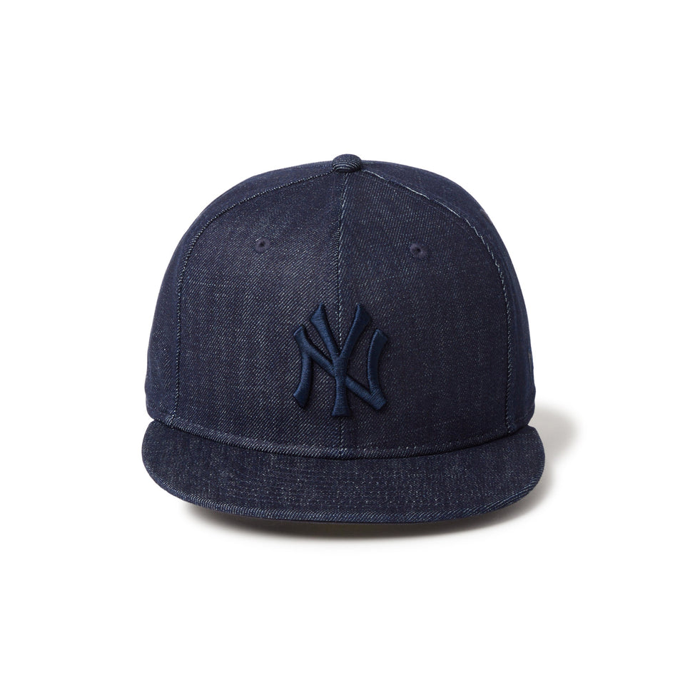 【美品】ニューエラ × Disney オラフ デニム キャップ インディゴ NEW ERA(ニューエラ) キャップ 59FIFTY Denim ニューヨーク