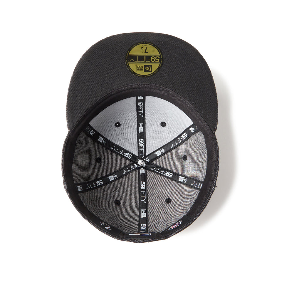59FIFTY Denim ロサンゼルス・ドジャース ブラックデニム | ニューエラ
