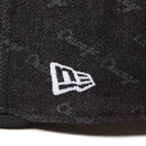 59FIFTY Denim Monogram シカゴ・ホワイトソックス ブラックデニム ブラックバイザー - 14307717 - 700 | NEW ERA ニューエラ公式オンラインストア