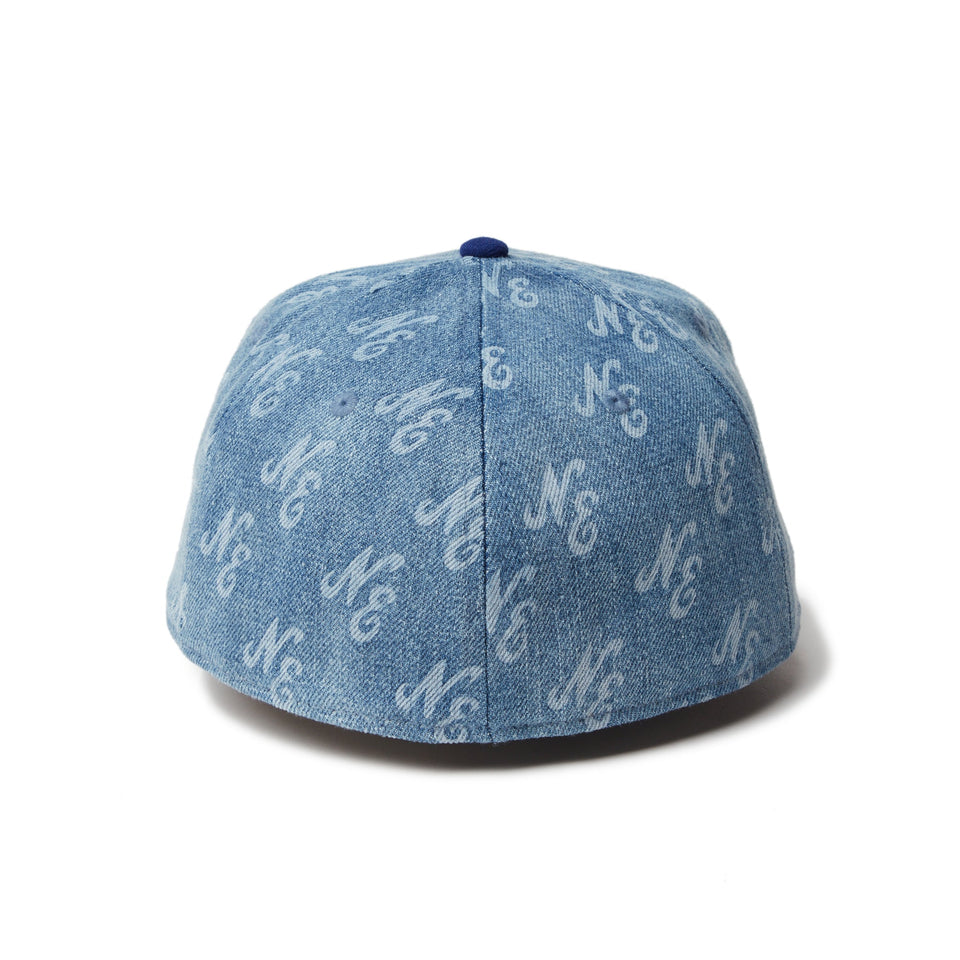 59FIFTY Denim Monogram New Era ウォッシュドデニム ダーク