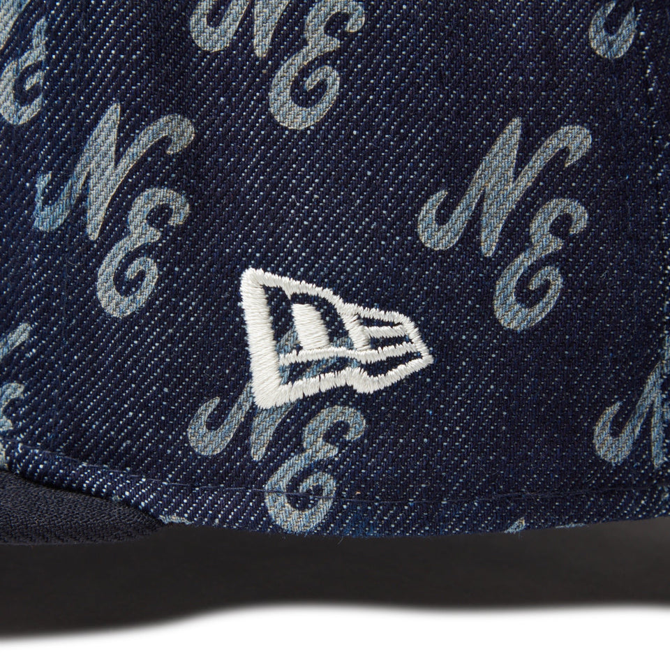 59FIFTY Denim Monogram New Era インディゴデニム - 14307714 - 700 | NEW ERA ニューエラ公式オンラインストア