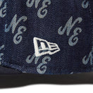 59FIFTY Denim Monogram New Era インディゴデニム - 14307714 - 700 | NEW ERA ニューエラ公式オンラインストア