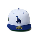 59FIFTY Dodgers Pack ロサンゼルス・ドジャース ホワイト ダークロイヤルバイザー - 14388863 - 700 | NEW ERA ニューエラ公式オンラインストア