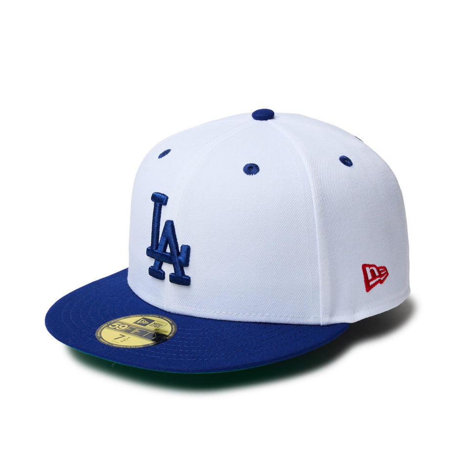 59FIFTY Dodgers Pack ロサンゼルス・ドジャース ホワイト ダークロイヤルバイザー - 14388863 - 700 | NEW ERA ニューエラ公式オンラインストア