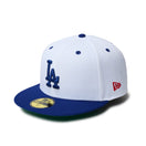 59FIFTY Dodgers Pack ロサンゼルス・ドジャース ホワイト ダークロイヤルバイザー - 14388863 - 700 | NEW ERA ニューエラ公式オンラインストア