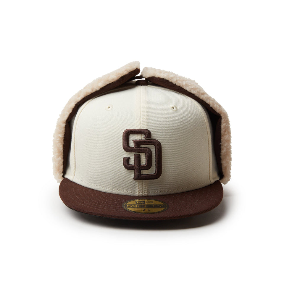59FIFTY Dog Ear ドッグイヤー サンディエゴ・パドレス クローム ブラウンバイザー - 14307707 - 700 | NEW ERA ニューエラ公式オンラインストア