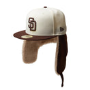 59FIFTY Dog Ear ドッグイヤー サンディエゴ・パドレス クローム ブラウンバイザー - 14307707 - 700 | NEW ERA ニューエラ公式オンラインストア