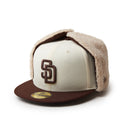 59FIFTY Dog Ear ドッグイヤー サンディエゴ・パドレス クローム ブラウンバイザー - 14307707 - 700 | NEW ERA ニューエラ公式オンラインストア