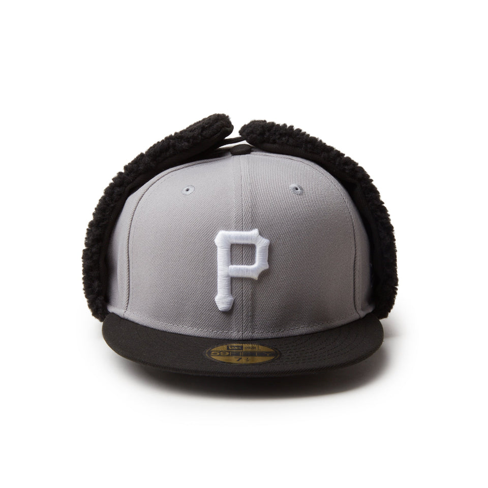 59FIFTY Dog Ear ドッグイヤー ピッツバーグ・パイレーツ グレー ブラックバイザー - 14307708 - 700 | NEW ERA ニューエラ公式オンラインストア