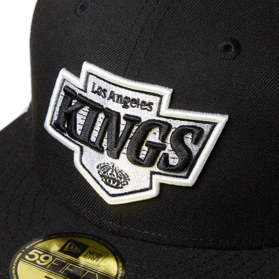59FIFTY Dog Ear ドッグイヤー ロサンゼルス・キングス ブラック - 14668176 - 700 | NEW ERA ニューエラ公式オンラインストア