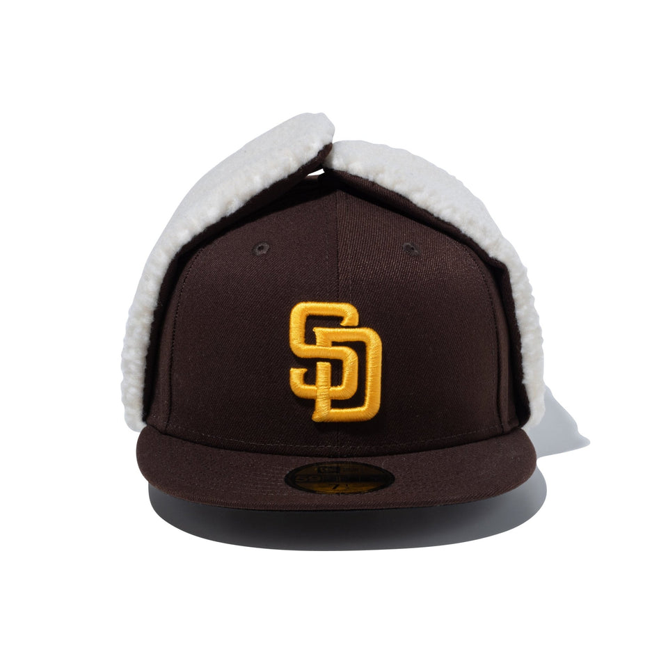 59FIFTY Dog Ear ドッグイヤー チームカラー サンディエゴ･パドレス バーントウッド - 14866619-700 | NEW ERA ニューエラ公式オンラインストア