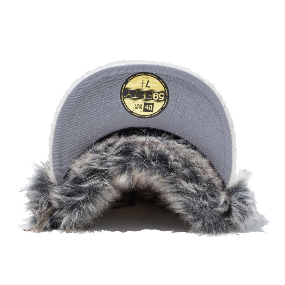 59FIFTY Dog Ear ドッグイヤー ボア サンディエゴ･パドレス アイボリー - 14886707-700 | NEW ERA ニューエラ公式オンラインストア