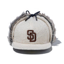 59FIFTY Dog Ear ドッグイヤー ボア サンディエゴ･パドレス アイボリー - 14886707-700 | NEW ERA ニューエラ公式オンラインストア