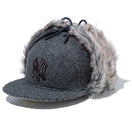 59FIFTY Dog Ear ドッグイヤー ボア ニューヨーク・ヤンキース ダークグレー - 14886708-700 | NEW ERA ニューエラ公式オンラインストア