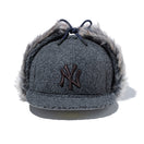 59FIFTY Dog Ear ドッグイヤー ボア ニューヨーク・ヤンキース ダークグレー - 14886708-700 | NEW ERA ニューエラ公式オンラインストア