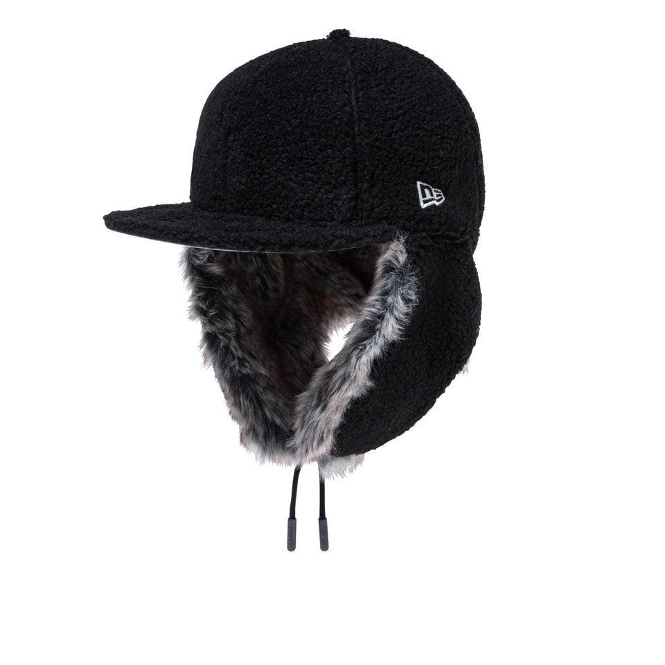 59FIFTY Dog Ear ドッグイヤー ボア ブラック | ニューエラオンライン