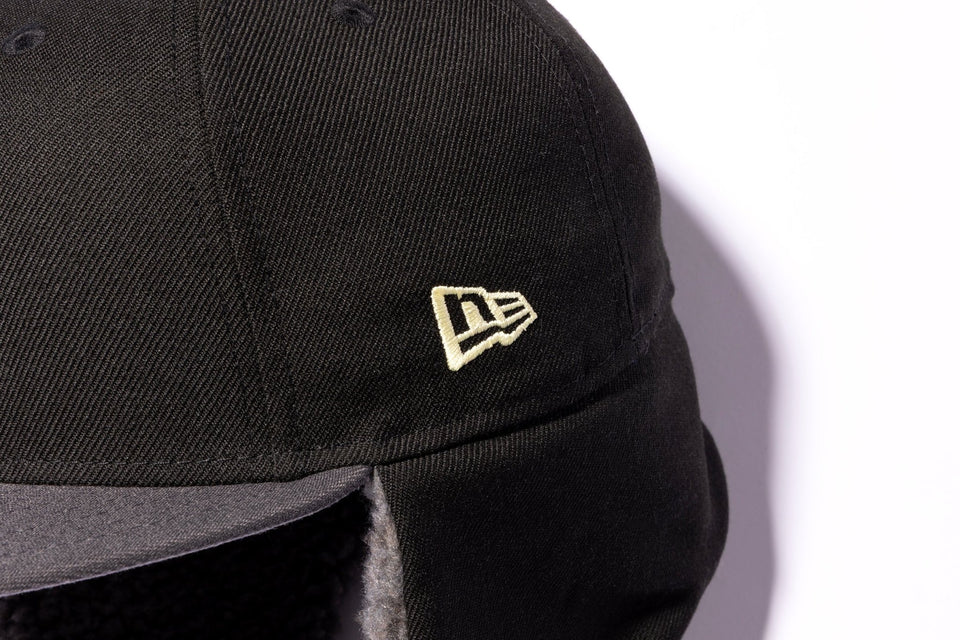 59FIFTY Dog Ear ドッグイヤー ソフトバックラム BLACK LABEL FW25 ブラック ダークグラファイトバイザー - 14747342-700 | NEW ERA ニューエラ公式オンラインストア
