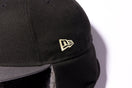 59FIFTY Dog Ear ドッグイヤー ソフトバックラム BLACK LABEL FW25 ブラック ダークグラファイトバイザー - 14747342-700 | NEW ERA ニューエラ公式オンラインストア