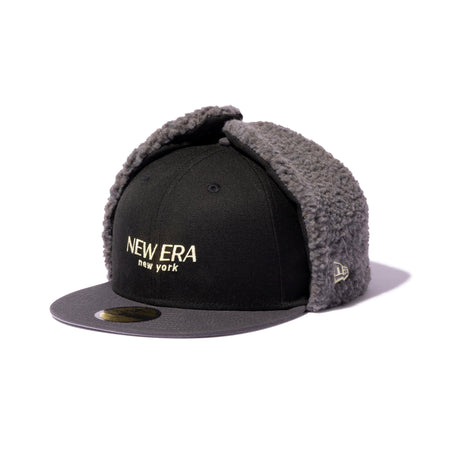 59FIFTY Dog Ear ドッグイヤー BLACK LABEL FW25 ブラック ダーク