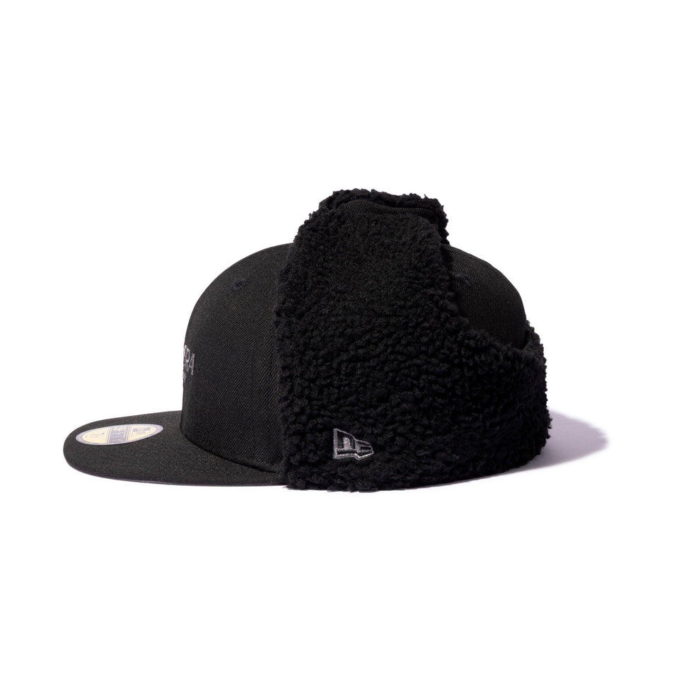 59FIFTY Dog Ear ドッグイヤー ソフトバックラム BLACK LABEL FW25 ブラック - 14747343-700 | NEW ERA ニューエラ公式オンラインストア
