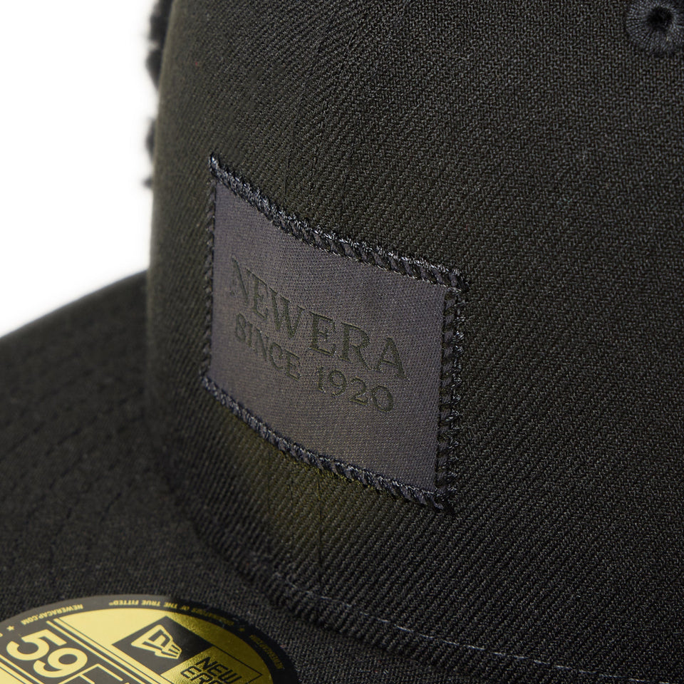 59FIFTY Dog Ear ドッグイヤー Black Woven Patch ブラック - 14668179 - 700 | NEW ERA ニューエラ公式オンラインストア