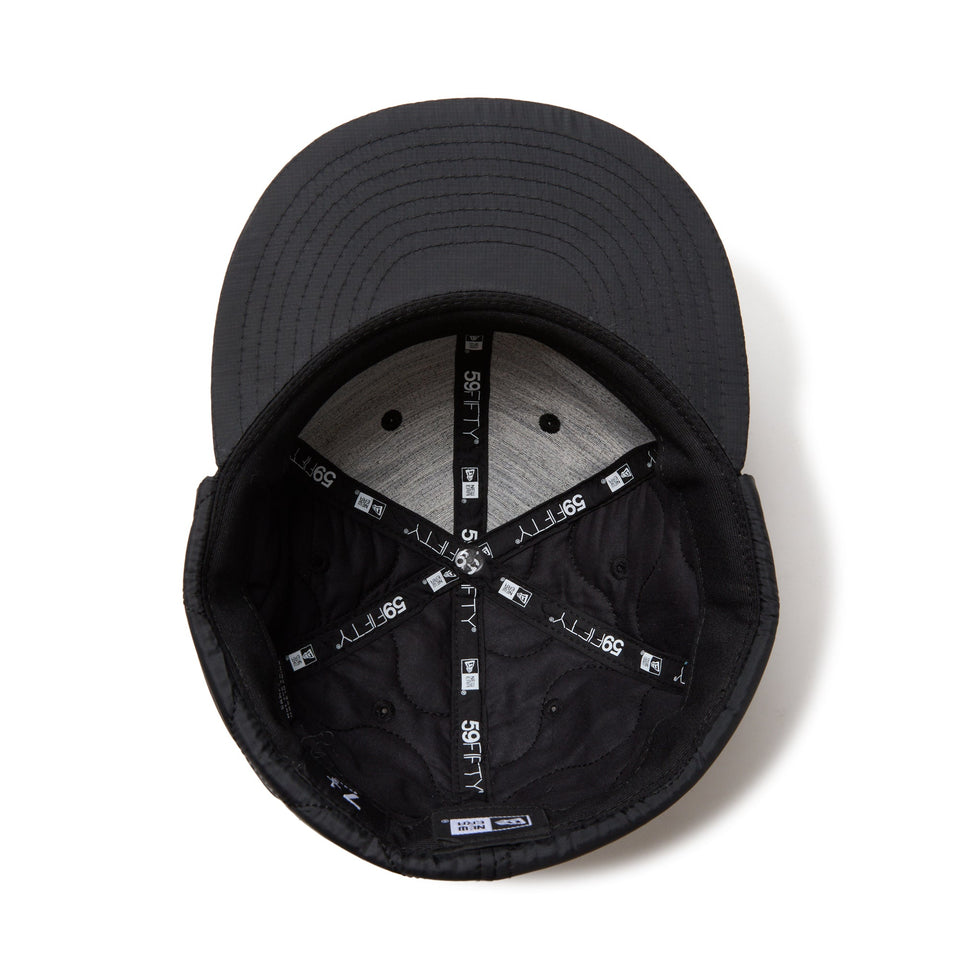 59FIFTY Dog Ear ドッグイヤー Militaly Quilt Water Repellent ブラック | アウトドア - 14668985 - 700 | NEW ERA ニューエラ公式オンラインストア