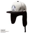 59FIFTY Dog Ear ドッグイヤー PEANUTS ピーナッツ スヌーピー ホワイト ブラックバイザー - 14344560 - 700 | NEW ERA ニューエラ公式オンラインストア