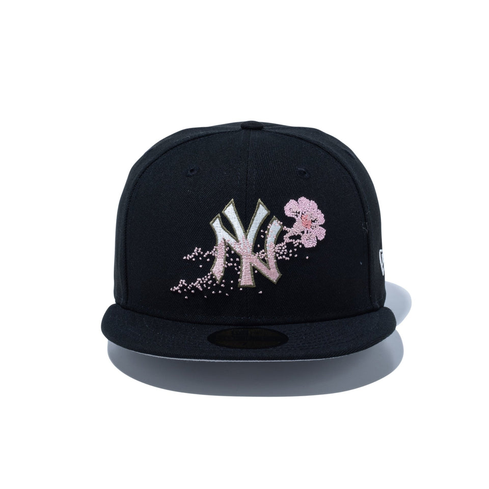 59FIFTY Dotted Floral ニューヨーク・ヤンキース ブラック - 14191636-700 | NEW ERA ニューエラ公式オンラインストア