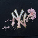 59FIFTY Dotted Floral ニューヨーク・ヤンキース ブラック - 14191636-700 | NEW ERA ニューエラ公式オンラインストア