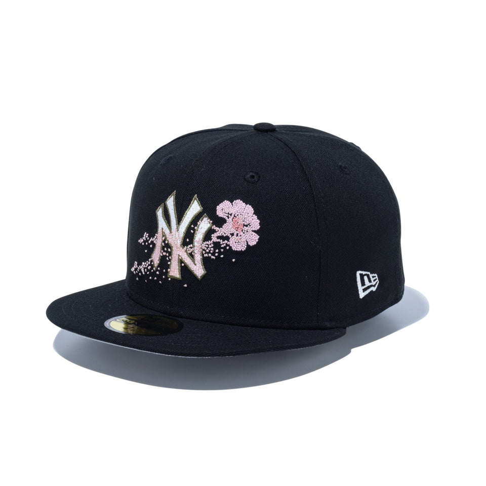 59FIFTY Dotted Floral ニューヨーク・ヤンキース ブラック - 14191636-700 | NEW ERA ニューエラ公式オンラインストア