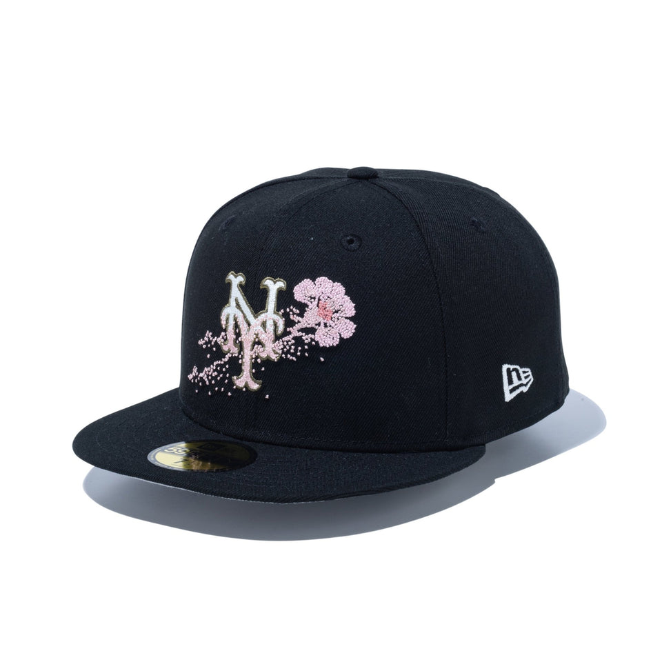 59FIFTY Dotted Floral ニューヨーク・メッツ ブラック - 14191637-700 | NEW ERA ニューエラ公式オンラインストア