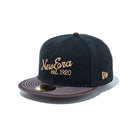 59FIFTY Duck Canvas 2 - Tone ダックキャンバス ブラック/ブラウン - 14395945 - 700 | NEW ERA ニューエラ公式オンラインストア