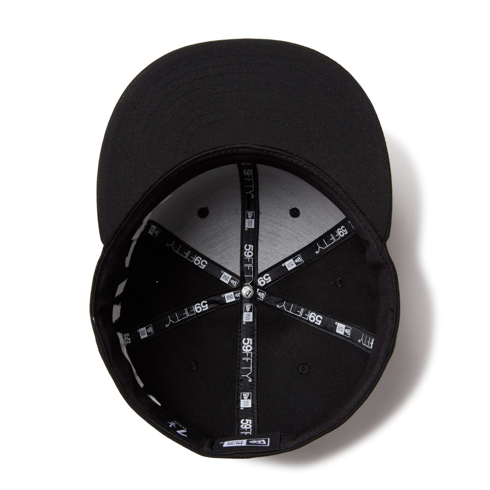 59FIFTY Essential ワードマークロゴ ブラック - 14668171 - 700 | NEW ERA ニューエラ公式オンラインストア